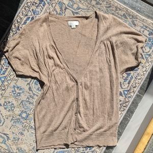 American Eagle Outfitters Tan Cardigan